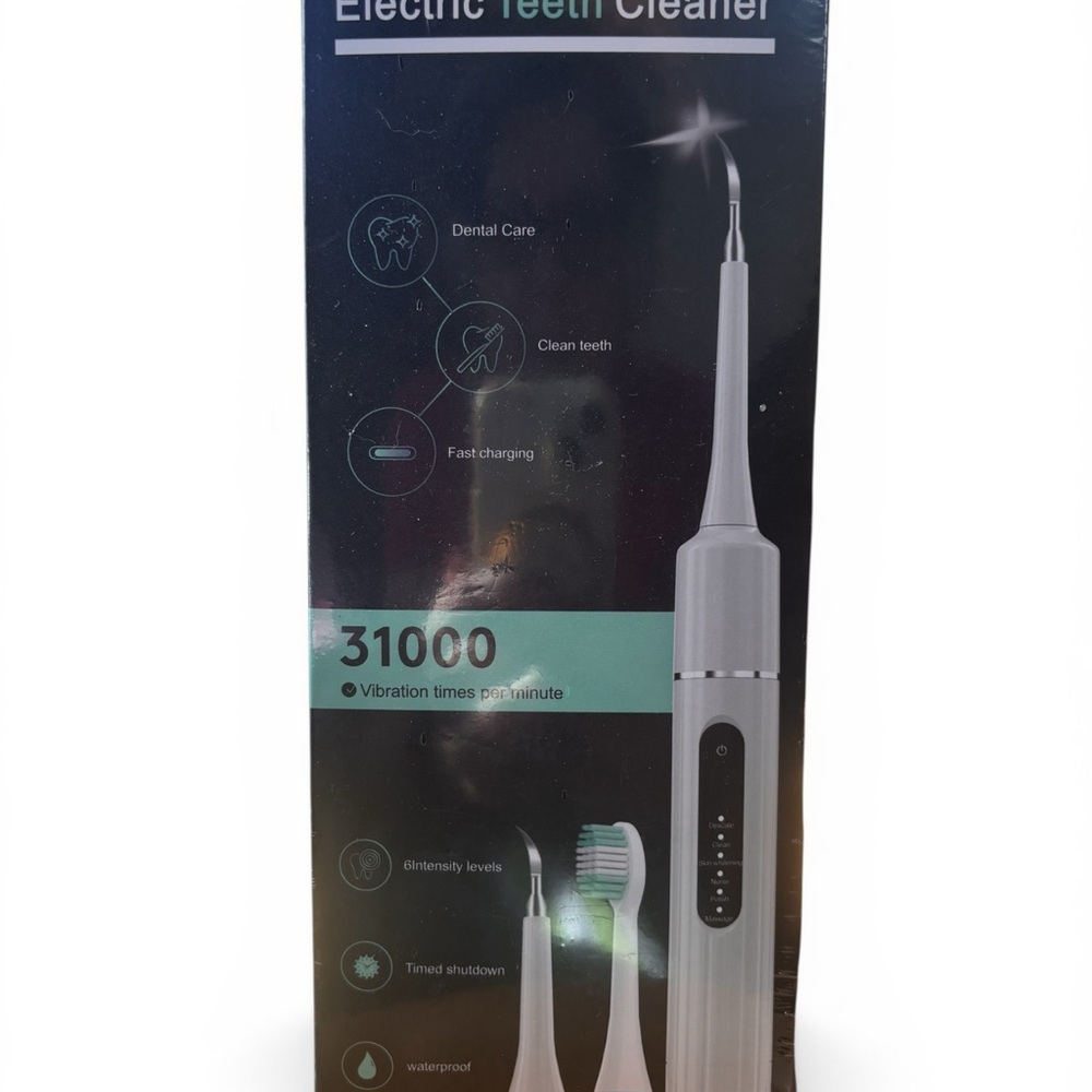 Electric Teeth Cleaner Dental Tartar Remover Tool 31000 Vibrations New